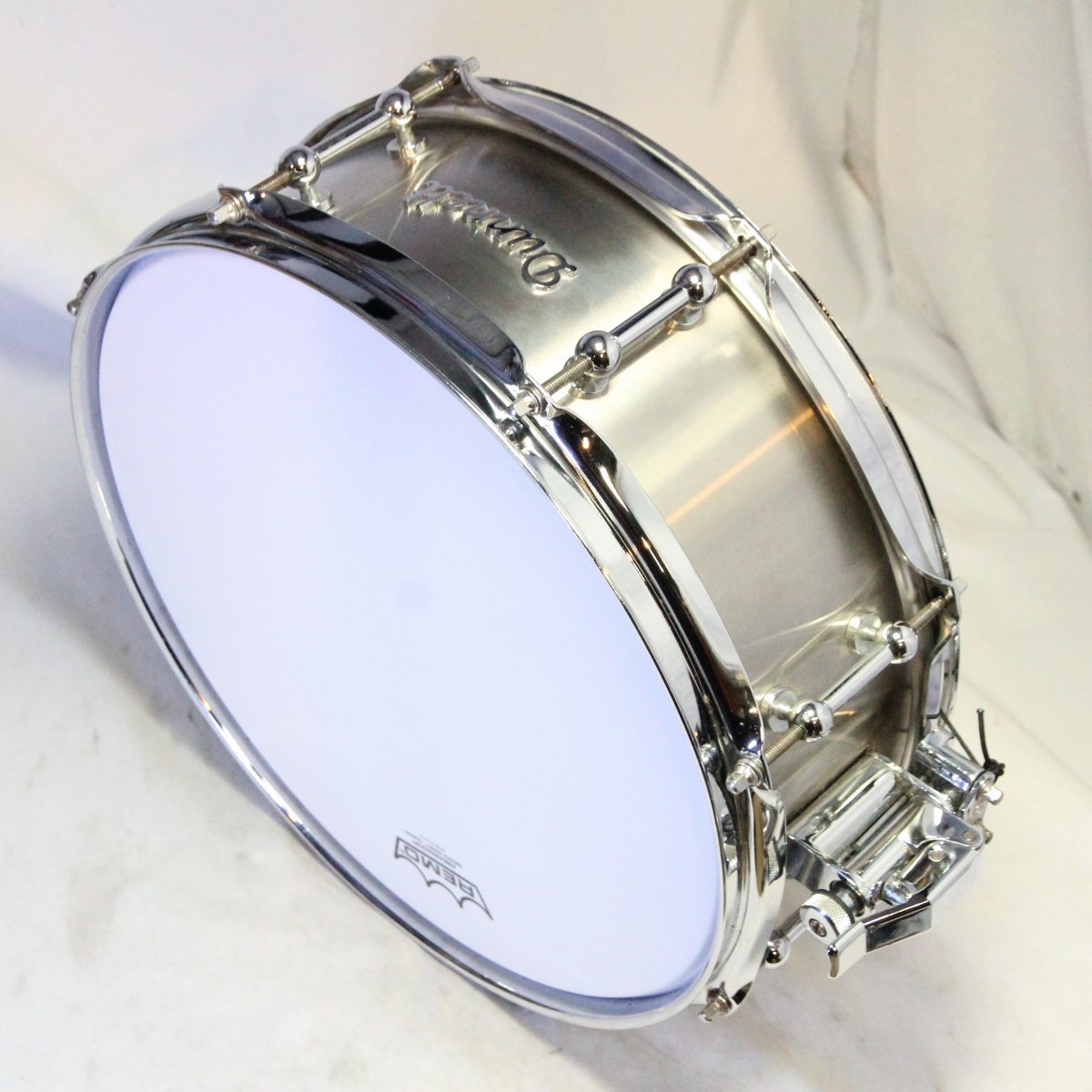 USED DUNNET / Stainless Steel Snare 14×5 Dunnet Stainless Steel Snare Drum [08]