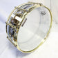 USED LUDWIG / LB400BBTM 14 x 5 COB RADIC chrome over brass snare drum [08]