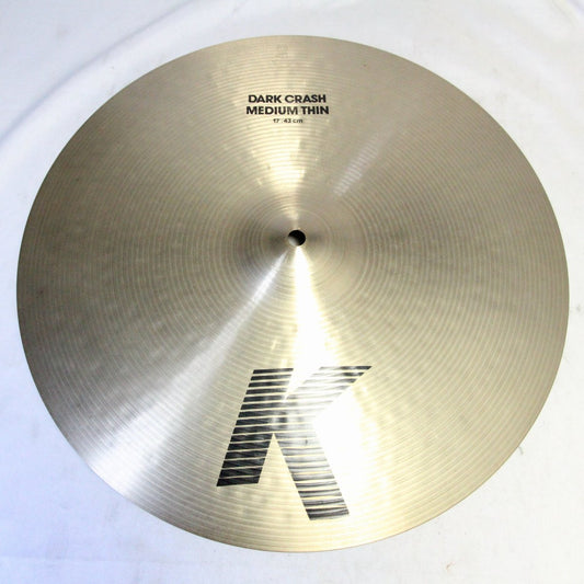 USED ZILDJIAN / 90s K.Zildjian DARK CRASH 17inch 1254g Zildjian Crash Cymbal [08]