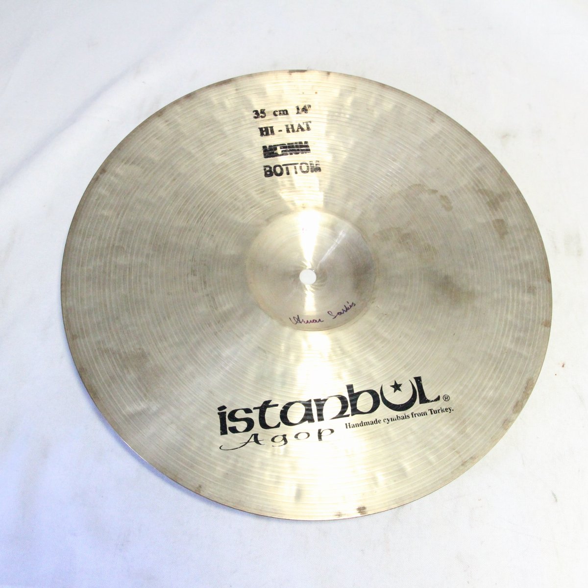 USED ISTANBUL / AGOP Traditional Medium Hihats 14" 1002/1146g Istanbul Agop Hi-Hat Cymbals [08]
