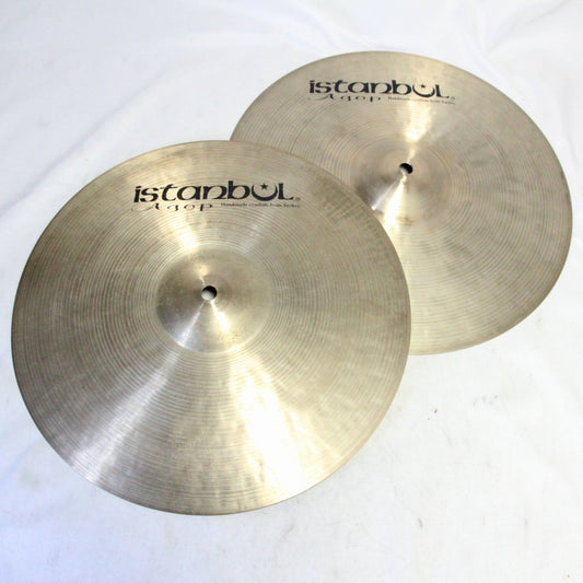 USED ISTANBUL / AGOP Traditional Medium Hihats 14" 1002/1146g Istanbul Agop Hi-Hat Cymbals [08]