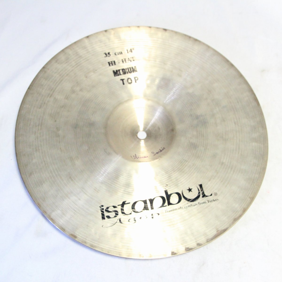 USED ISTANBUL / AGOP Traditional Medium Hihats 14" 1002/1146g Istanbul Agop Hi-Hat Cymbals [08]