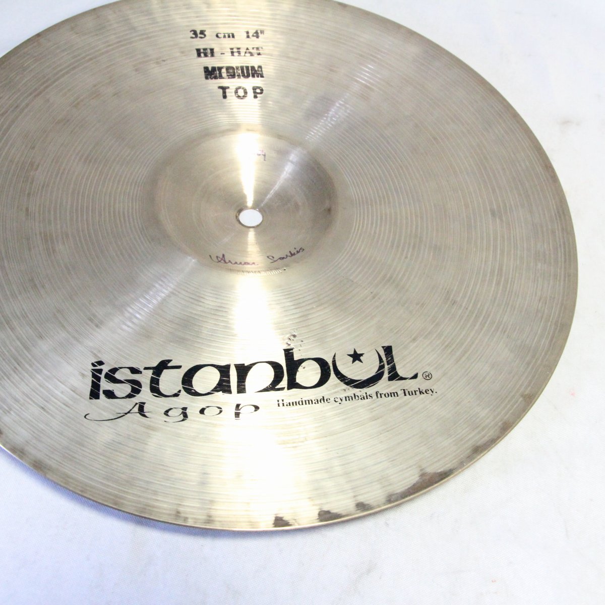 USED ISTANBUL / AGOP Traditional Medium Hihats 14" 1002/1146g Istanbul Agop Hi-Hat Cymbals [08]
