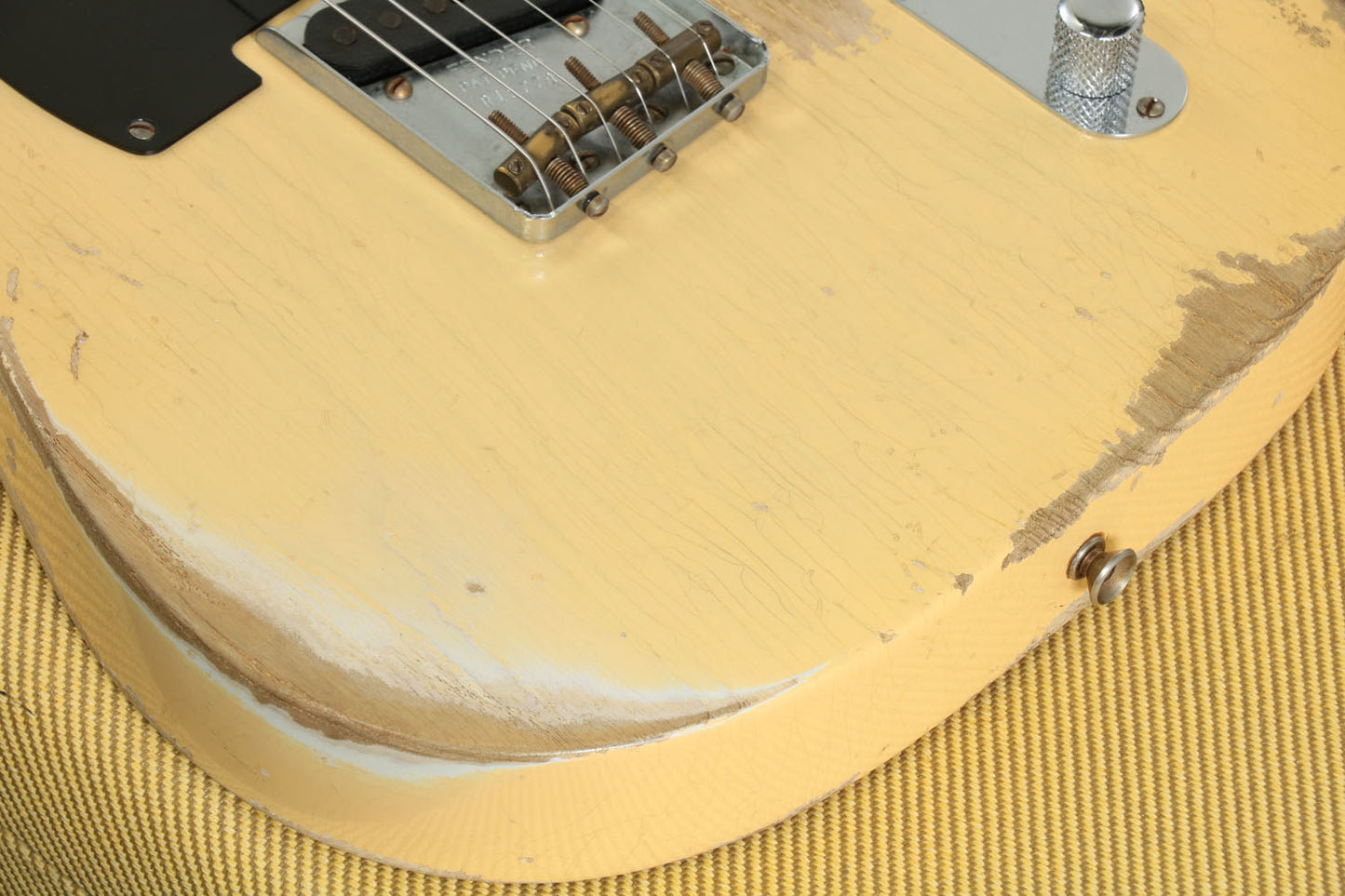 [SN R15778] USED Fender Custom Shop / 1951 Heavy Relic Telecaster Maple Fingerboard Faded Nocaster Blonde [3.36kg/2016] [08]