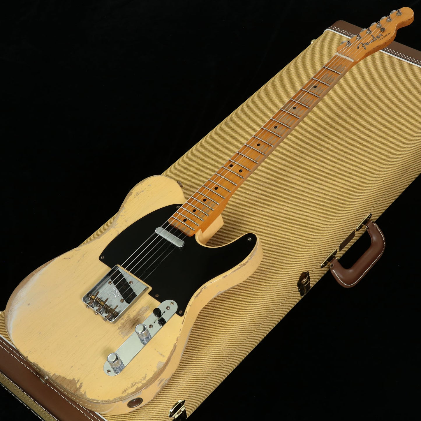 [SN R15778] USED Fender Custom Shop / 1951 Heavy Relic Telecaster Maple Fingerboard Faded Nocaster Blonde [3.36kg/2016] [08]