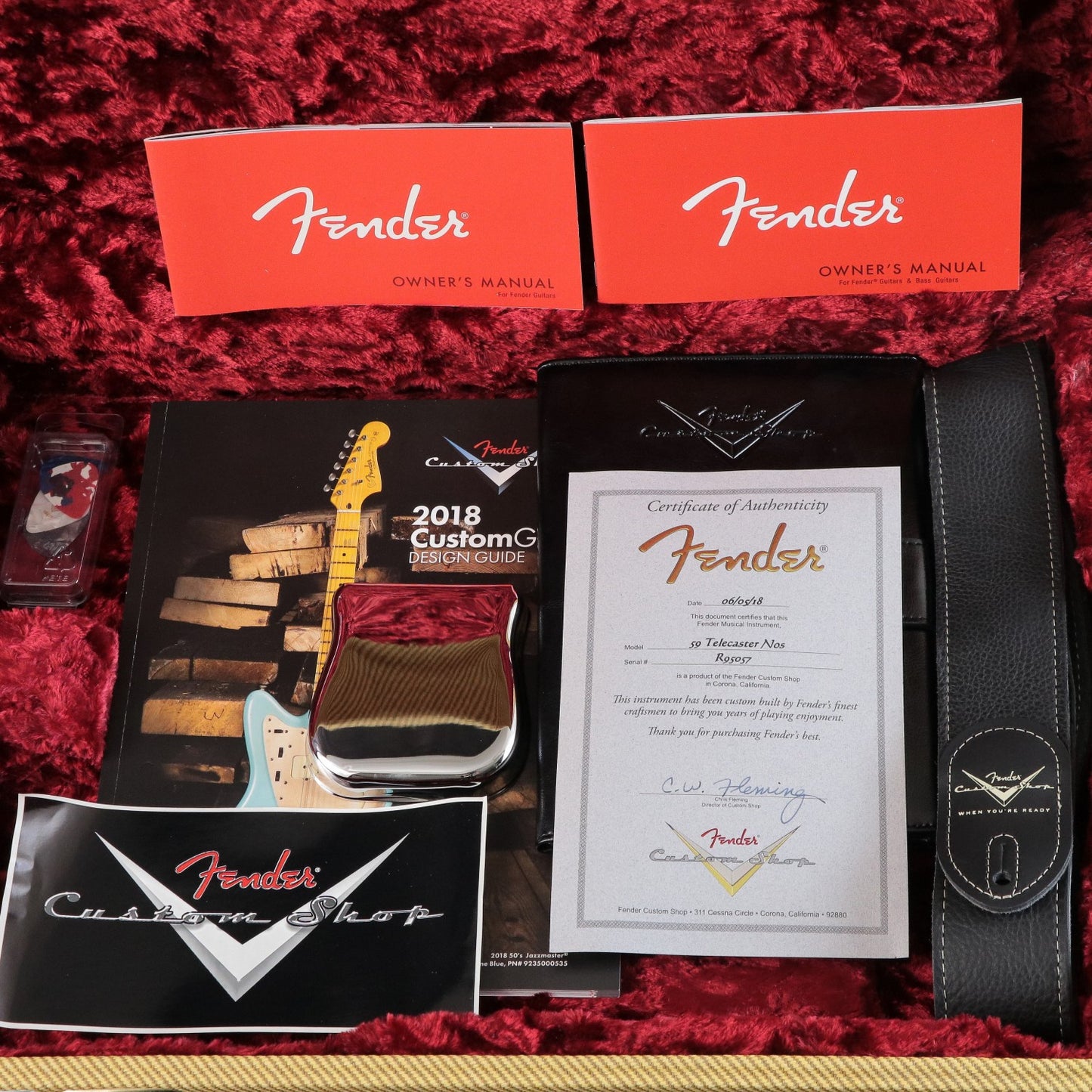[SN R95057] USED Fender Custom Shop / 1959 Telecaster NOS White Blonde [03]