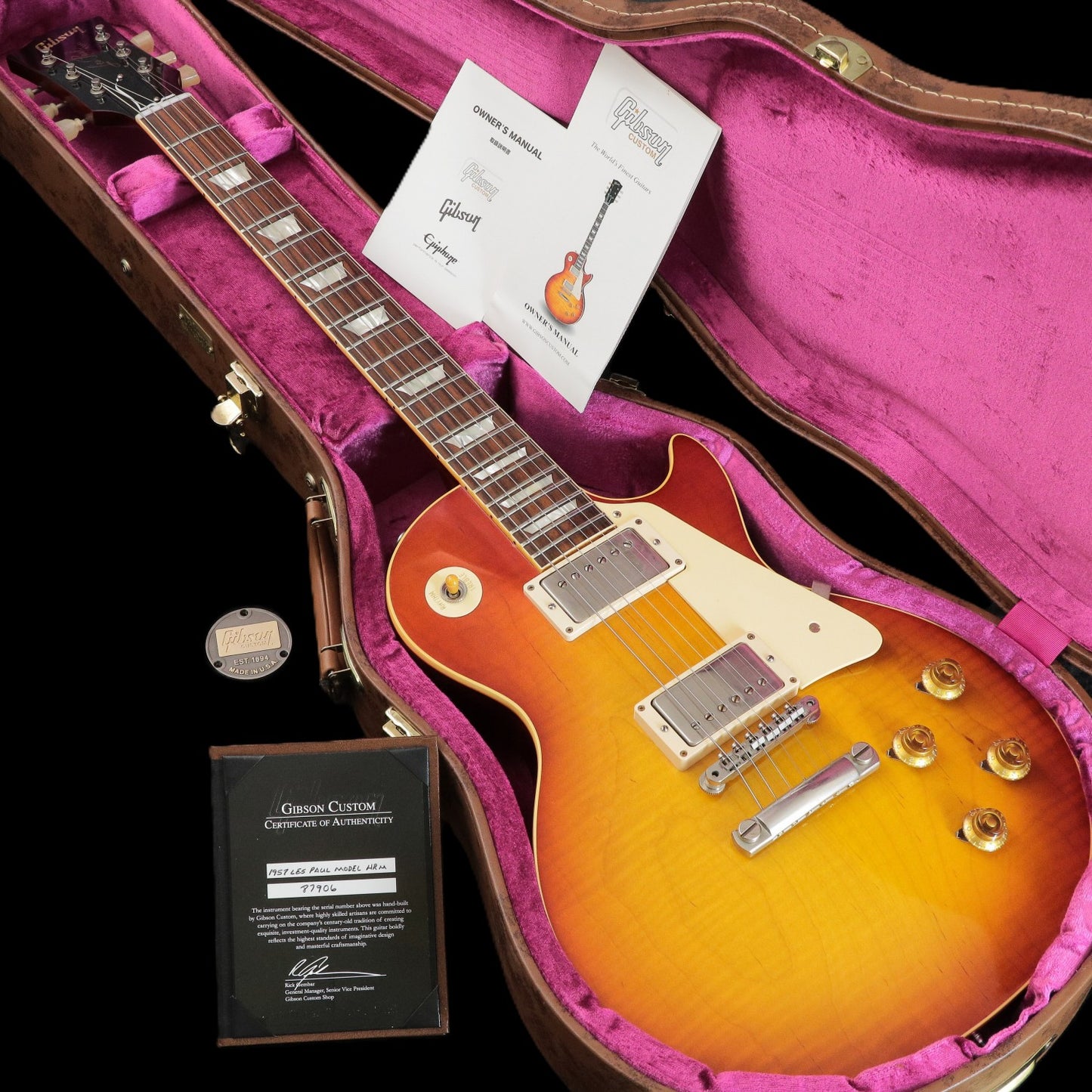 [SN 87906] USED Gibson Custom Shop / Historic Collection 1958 Les Paul Standard HRM VOS Washed Cherry [03]