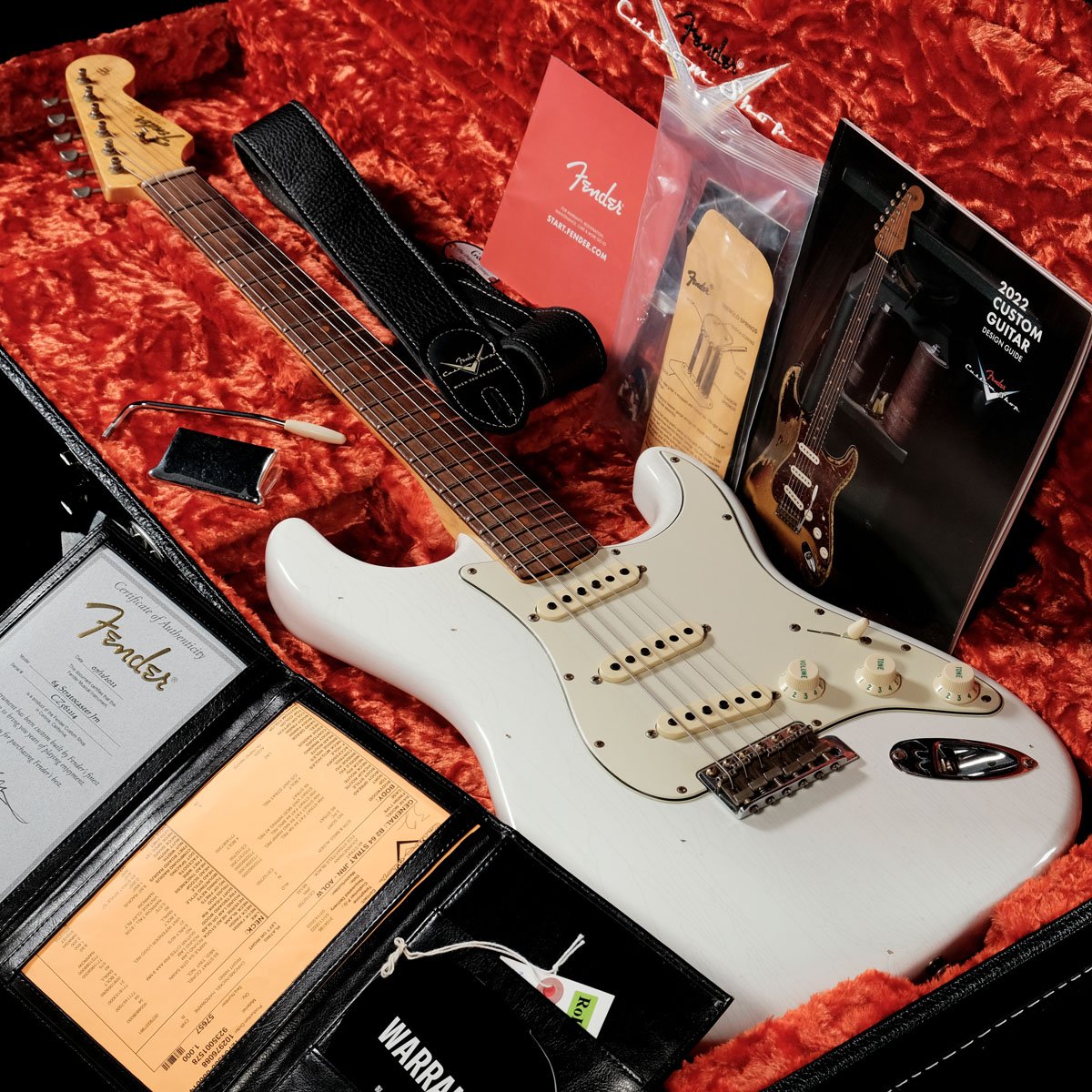 [SN CZ562214] USED Fender Custom Shop / 1964 Stratocaster Journeyman Relic Aged Olympic White 2021 [05]