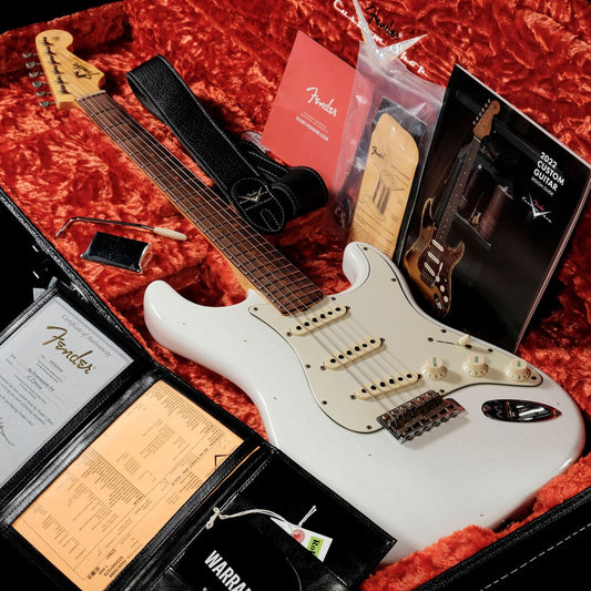 [SN CZ562214] USED Fender Custom Shop / 1964 Stratocaster Journeyman Relic Aged Olympic White 2021 [05]
