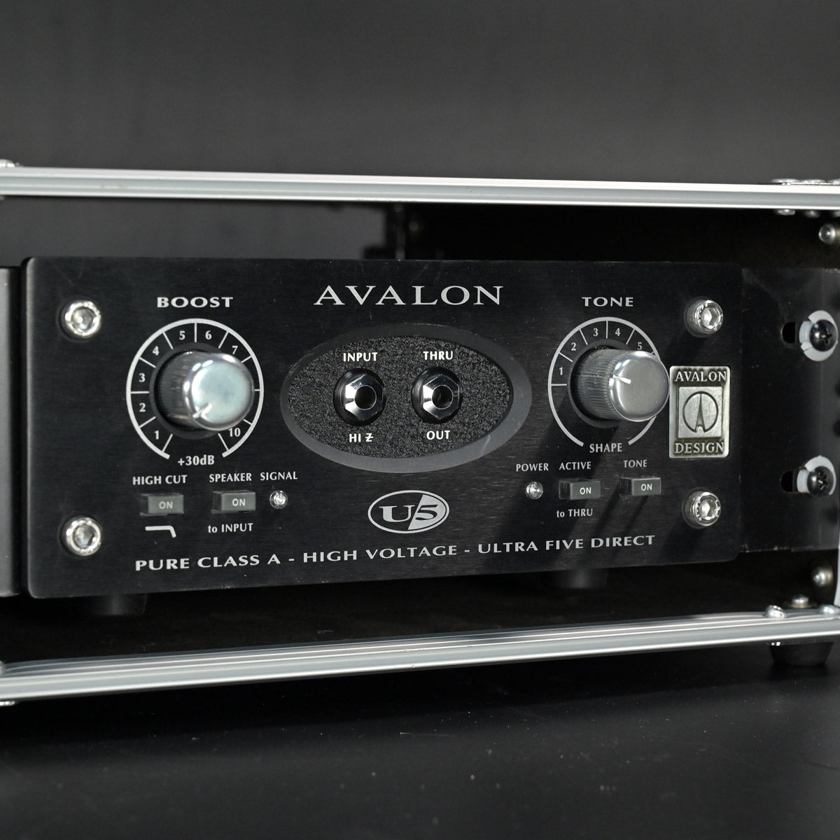 [SN 80576] USED AVALON DESIGN / U5 Black Direct Box [10]
