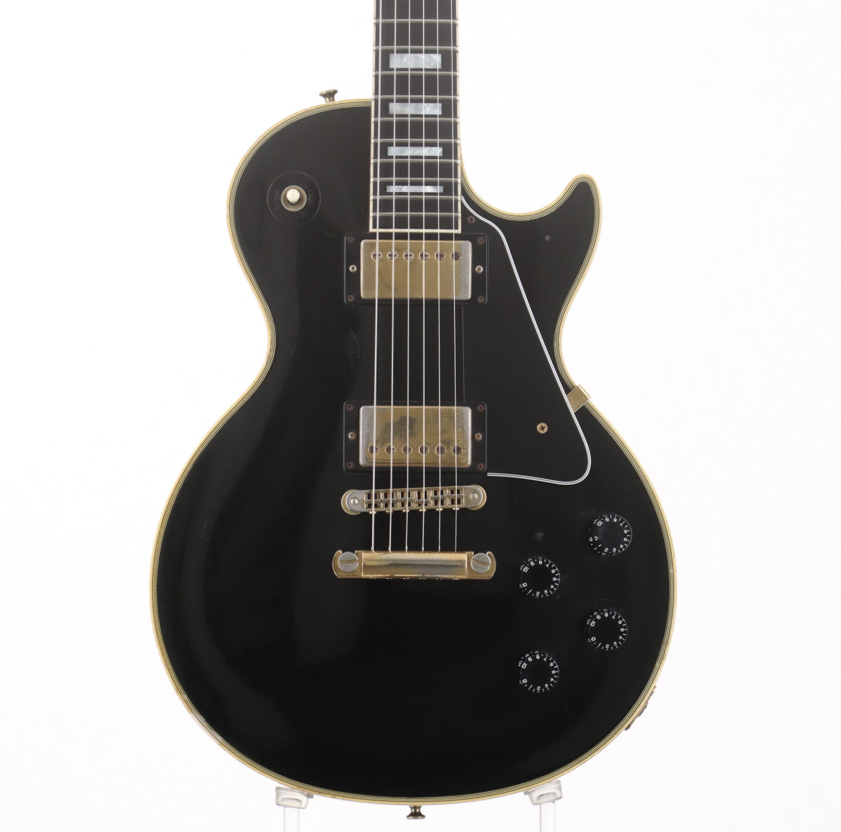 [SN 92468387] USED Gibson USA / 1998 Les Paul Custom Ebony [05]