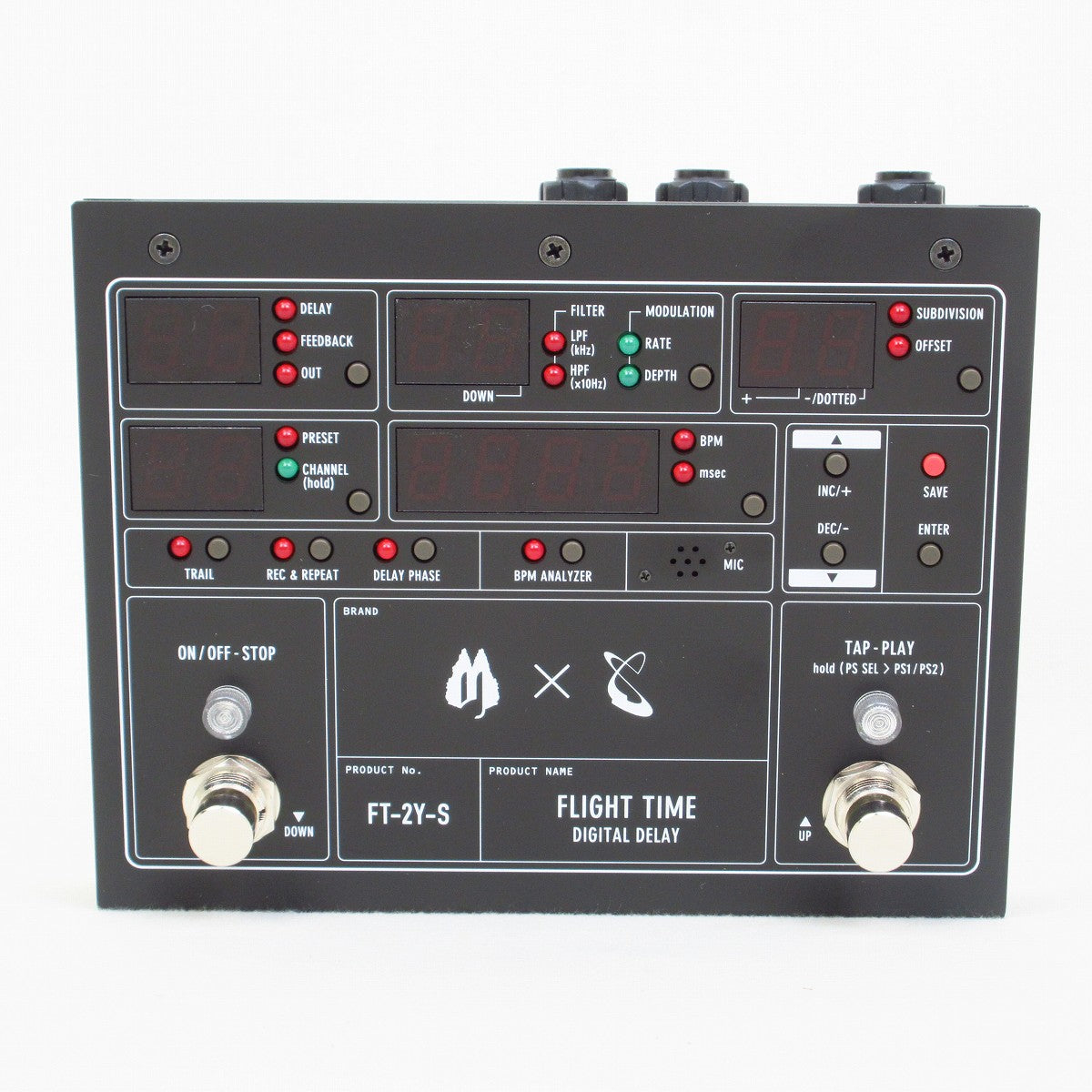 USED Free The Tone / FT-2Y-S SUGIZO Signature Flight Time Delay [09]