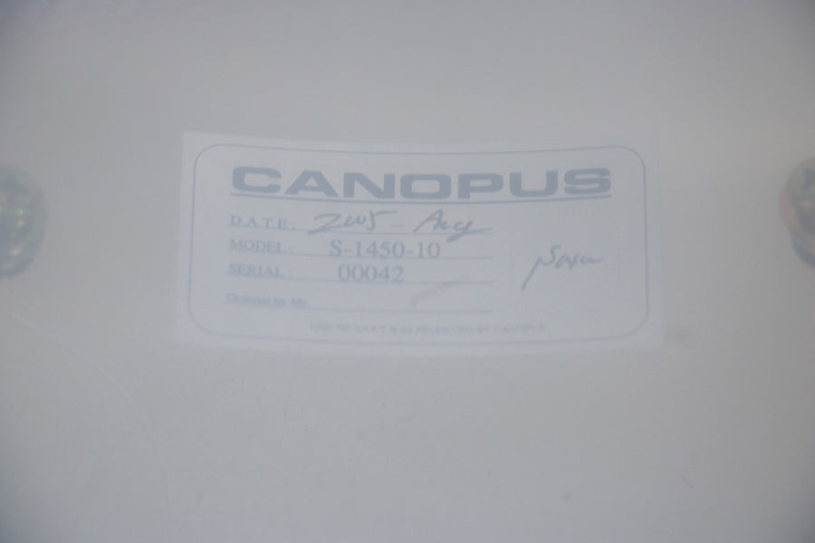 USED CANOPUS / S-1450 Metal Snare Drum [10]