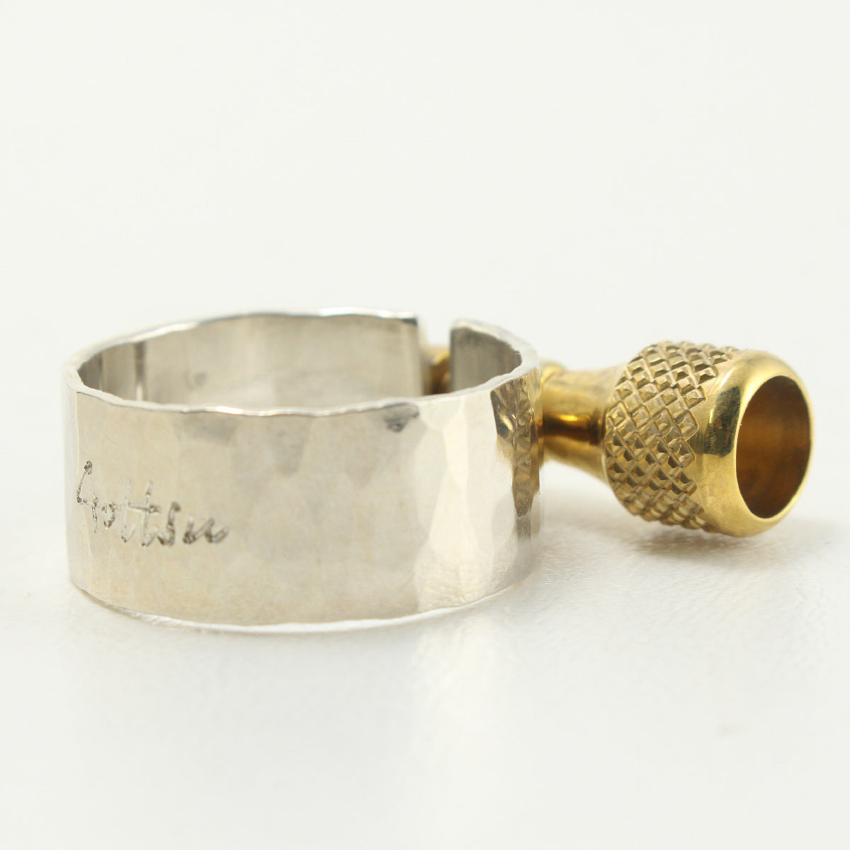 USED Gottsu Gottsu / Ligature Soprano HR Size SV950 Ligature [03]