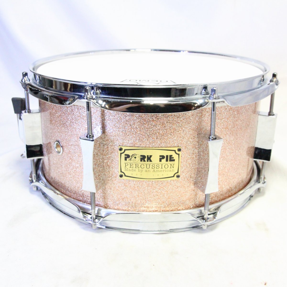 USED PORK PIE / MAPLE 12x6 SNARE DRUM Pork Pie Maple Snare Drum [08]
