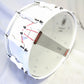 USED SAKAE / SDM1465BR/WHT 14x6.5 Limited WHITE BRASS SAKAE BRASS Snare Drum [08]