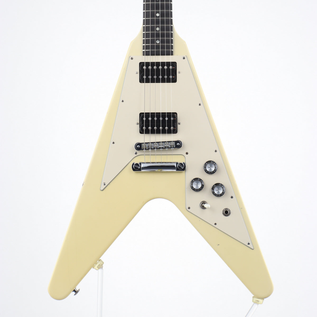 [SN 00110752] USED Gibson USA / Flying V 67 Reissue Ebony Fingerboard 2000 Classic White [12]