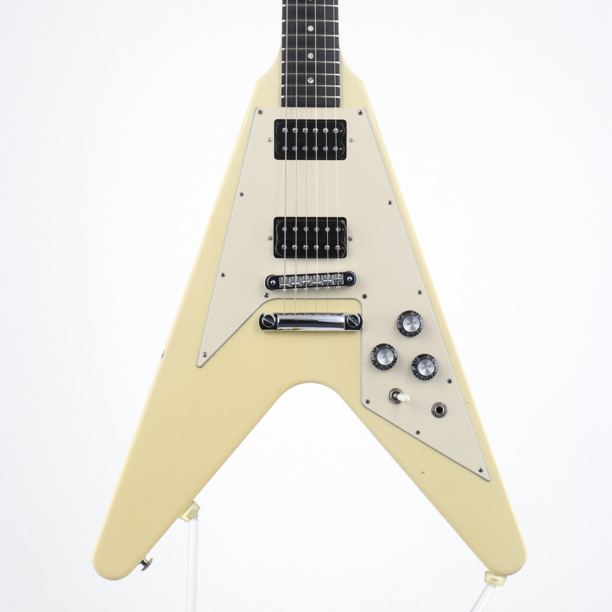[SN 00110752] USED Gibson USA / Flying V 67 Reissue Ebony Fingerboard 2000 Classic White [12]