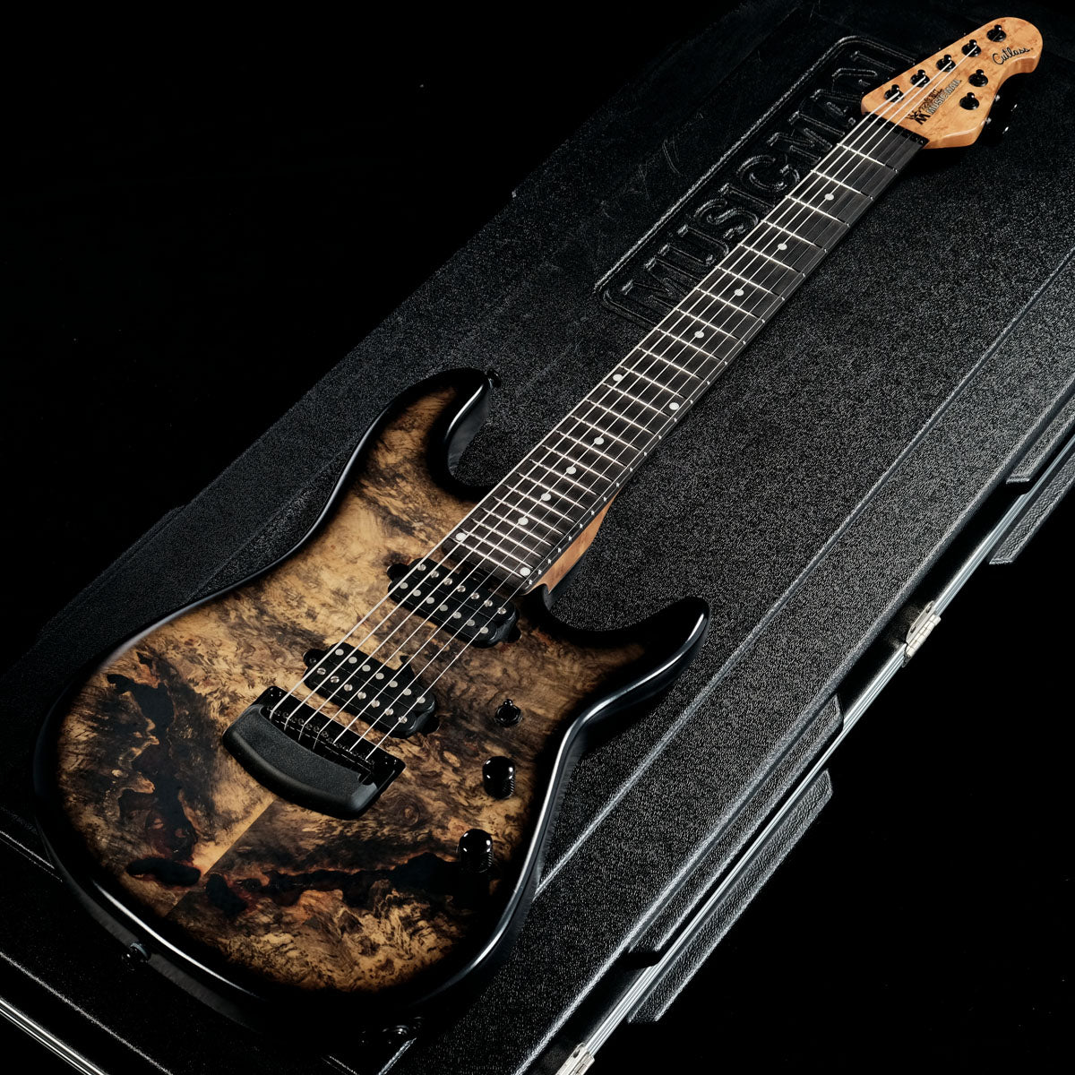 [SN S03209] USED Music man / Jason Richardson 7 Cutlass / Buckeye Burl Top 2019 [05]