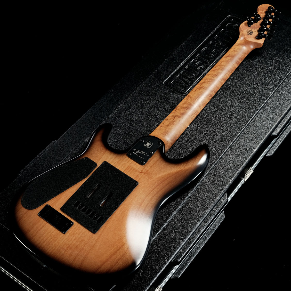 [SN S03209] USED Music man / Jason Richardson 7 Cutlass / Buckeye Burl Top 2019 [05]