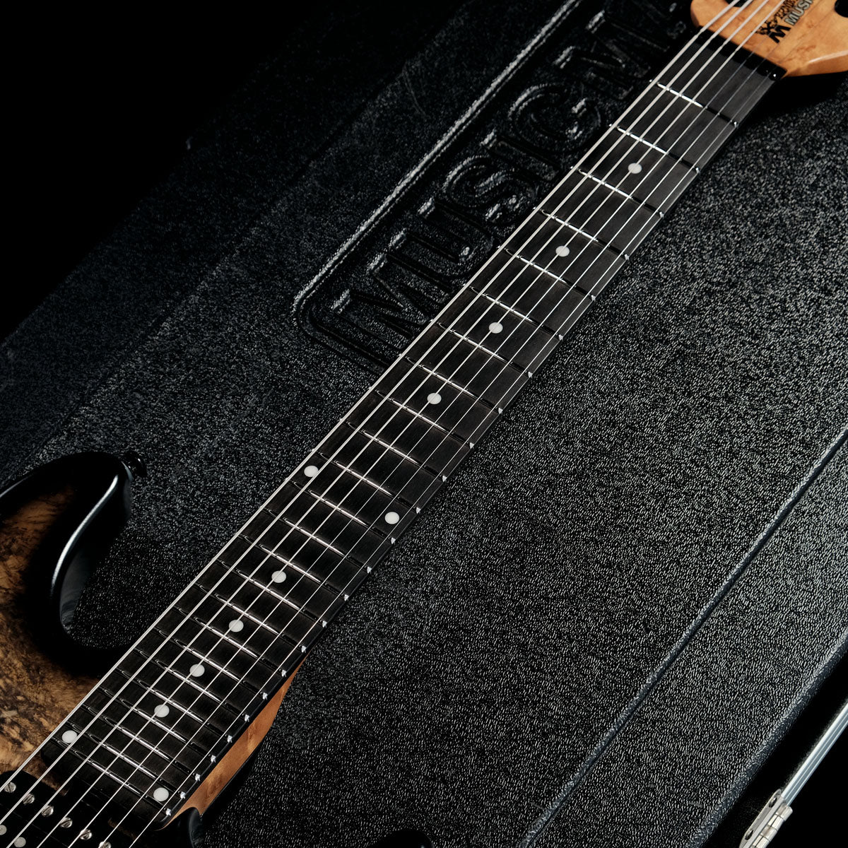 [SN S03209] USED Music man / Jason Richardson 7 Cutlass / Buckeye Burl Top 2019 [05]