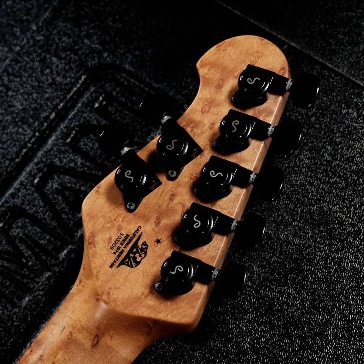 [SN S03209] USED Music man / Jason Richardson 7 Cutlass / Buckeye Burl Top 2019 [05]