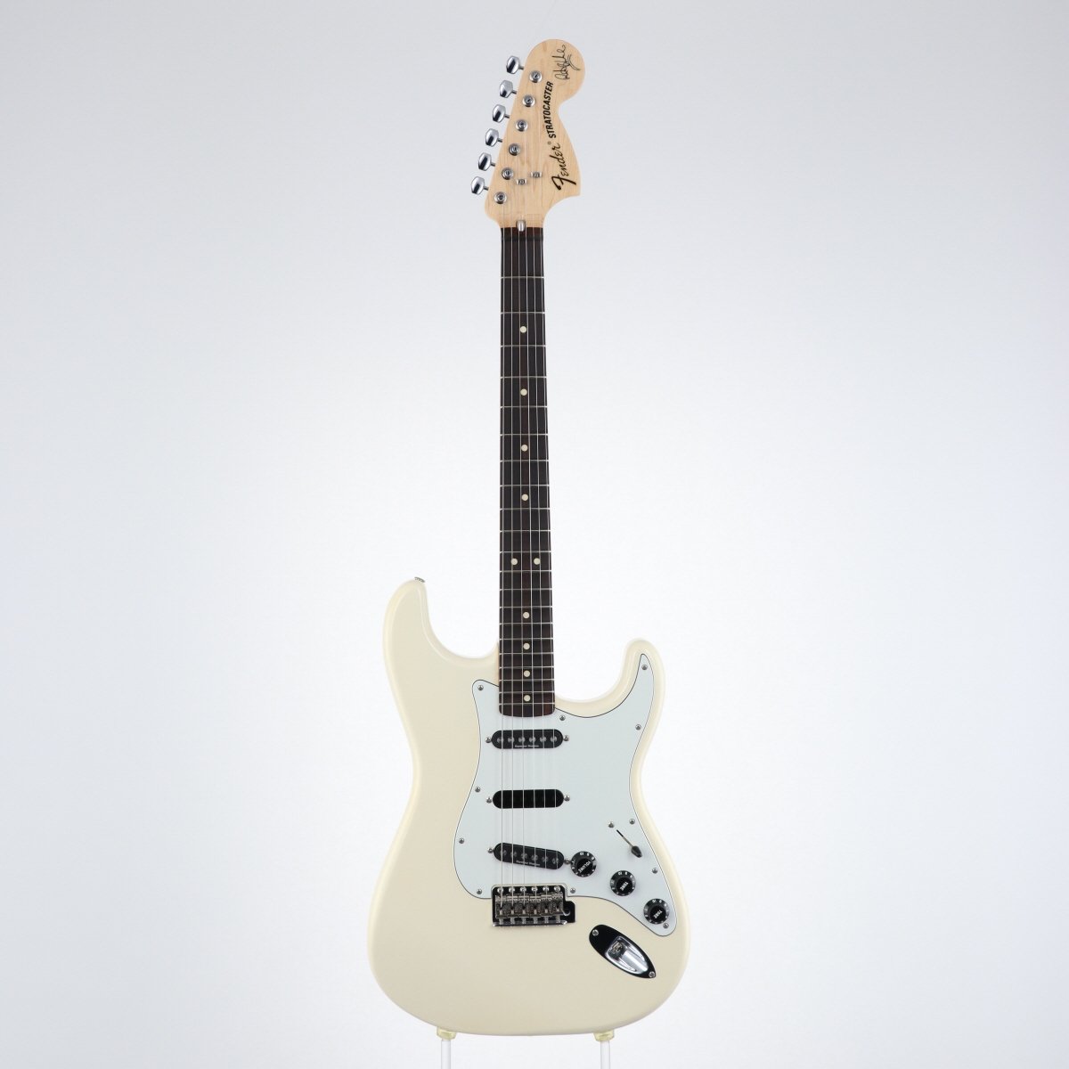 [SN MX16133725] USED Fender / Ritchie Blackmore Stratocaster Olympic White [12]
