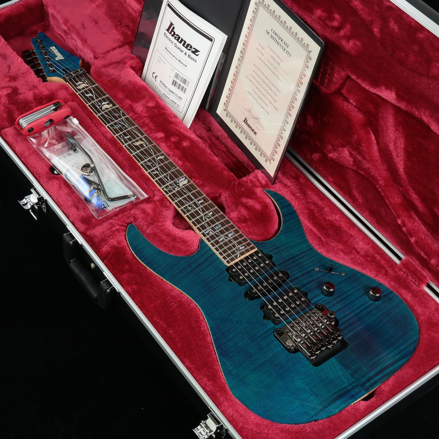 [SN F2125359] USED Ibanez / j.custom RG8570Z-RBS Royal Blue Sapphire [3.90kg / made in 2021] [Made in Japan] Ibanez [08]