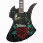 USED FERNANDES / MG-160R Rose &amp; Skull Graphic on Black [03]