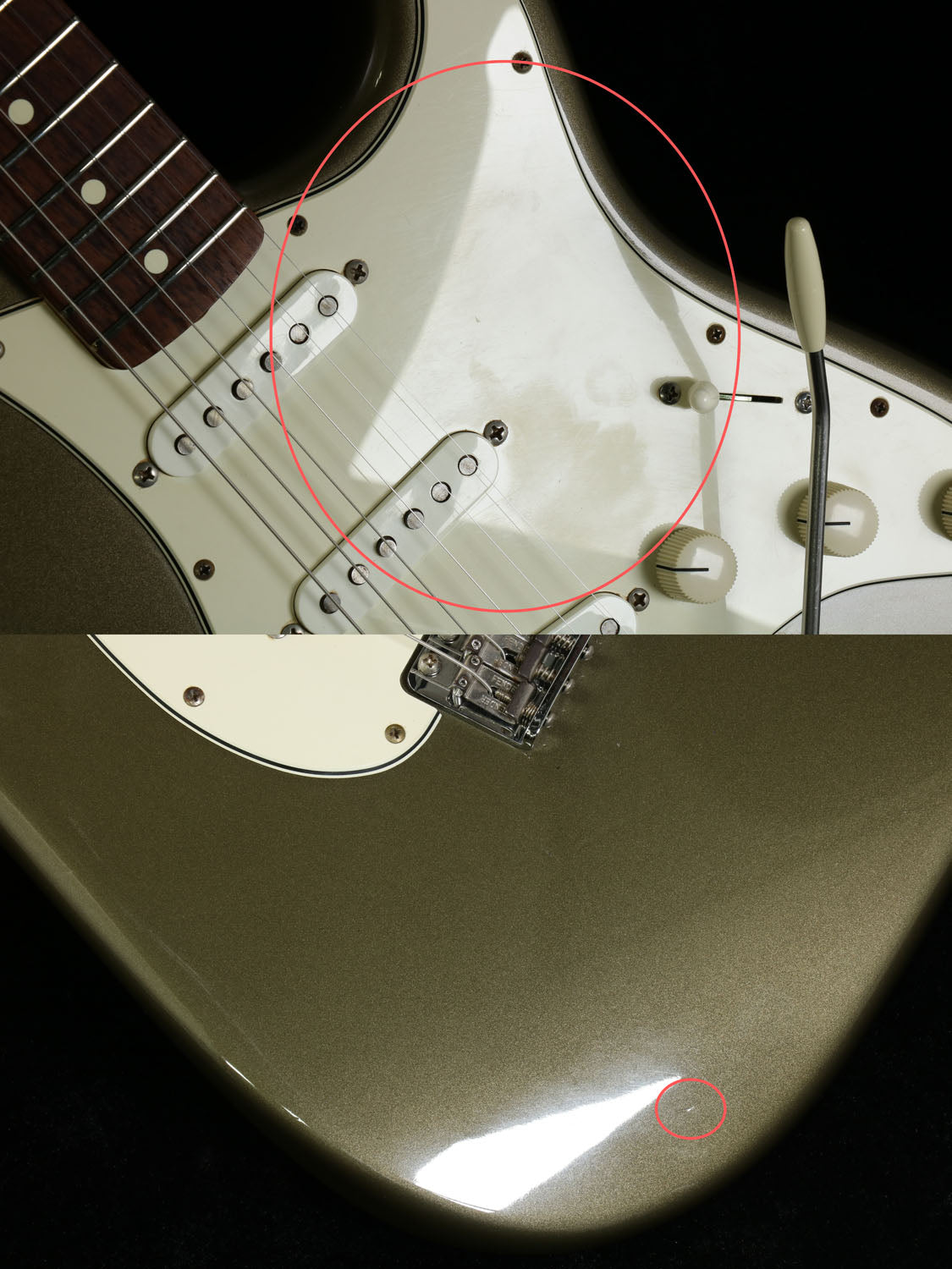 [SN SE05832] USED Fender USA / Limited Edition John Mayer Stratocaster African Rosewood Fingerboard Cypress Mica [08]