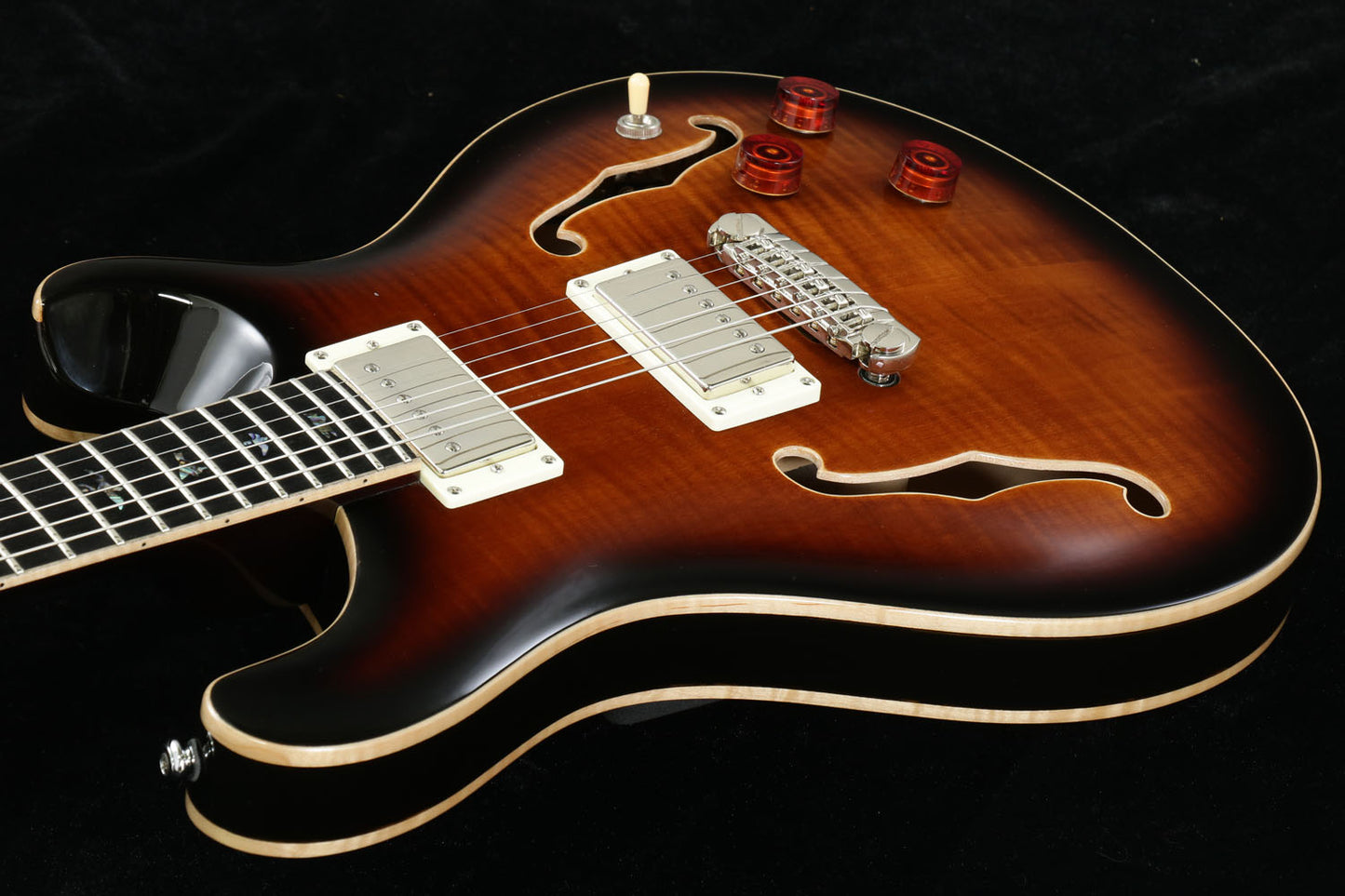 [SN E03786] USED Paul Reed Smith(PRS) / SE Hollowbody II Piezo Black Gold Burst [2.91kg / made in 2021] Paul Reed Smith [08]