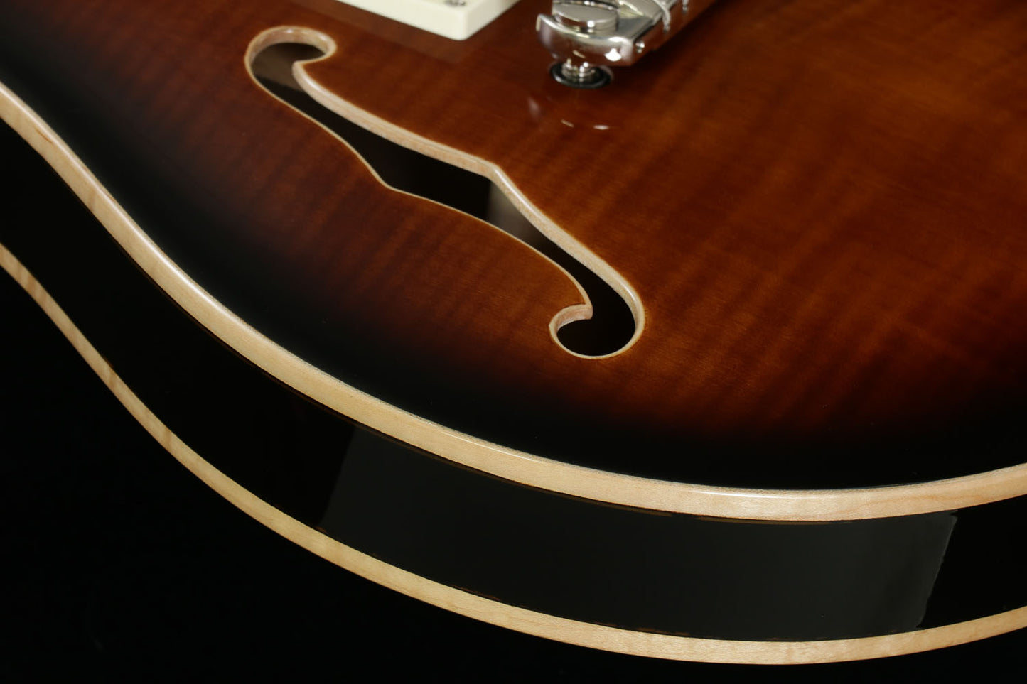 [SN E03786] USED Paul Reed Smith(PRS) / SE Hollowbody II Piezo Black Gold Burst [2.91kg / made in 2021] Paul Reed Smith [08]