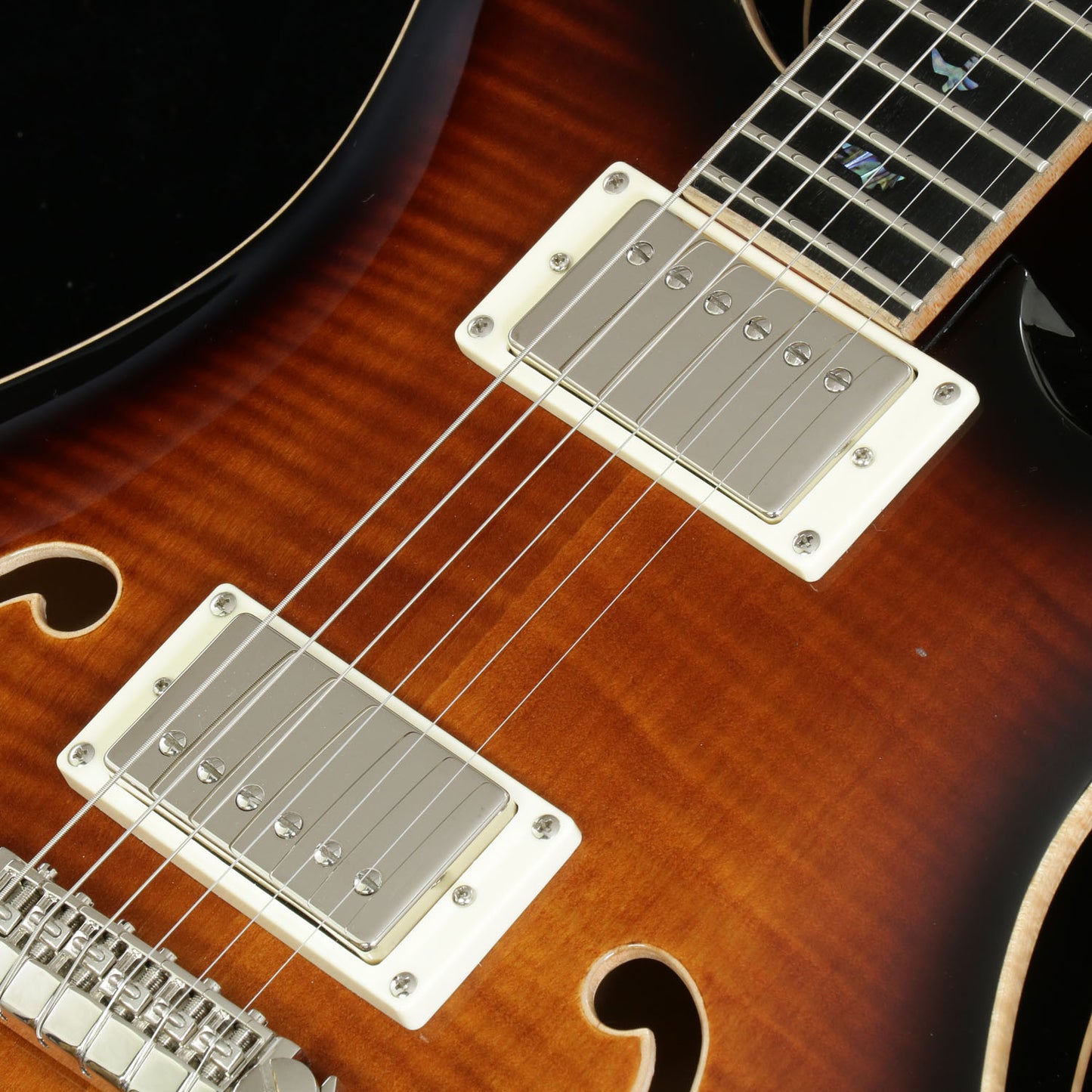 [SN E03786] USED Paul Reed Smith(PRS) / SE Hollowbody II Piezo Black Gold Burst [2.91kg / made in 2021] Paul Reed Smith [08]