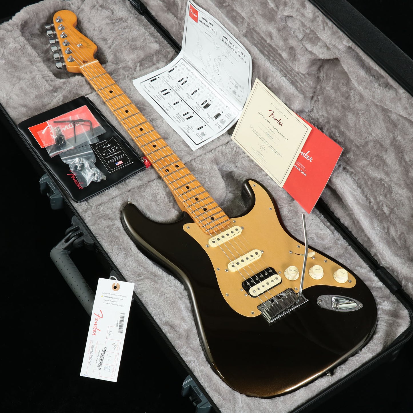 [SN US23028038] USED Fender USA / American Ultra Stratocaster HSS Maple Fingerboard Texas Tea [3.76kg / made in 2023] Fender Ultra [08]