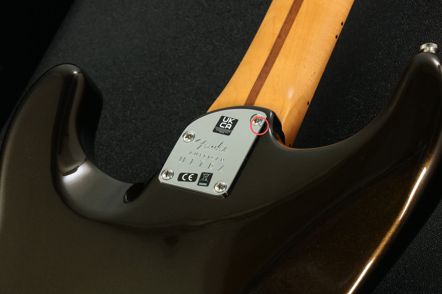 [SN US23028038] USED Fender USA / American Ultra Stratocaster HSS Maple Fingerboard Texas Tea [3.76kg / made in 2023] Fender Ultra [08]
