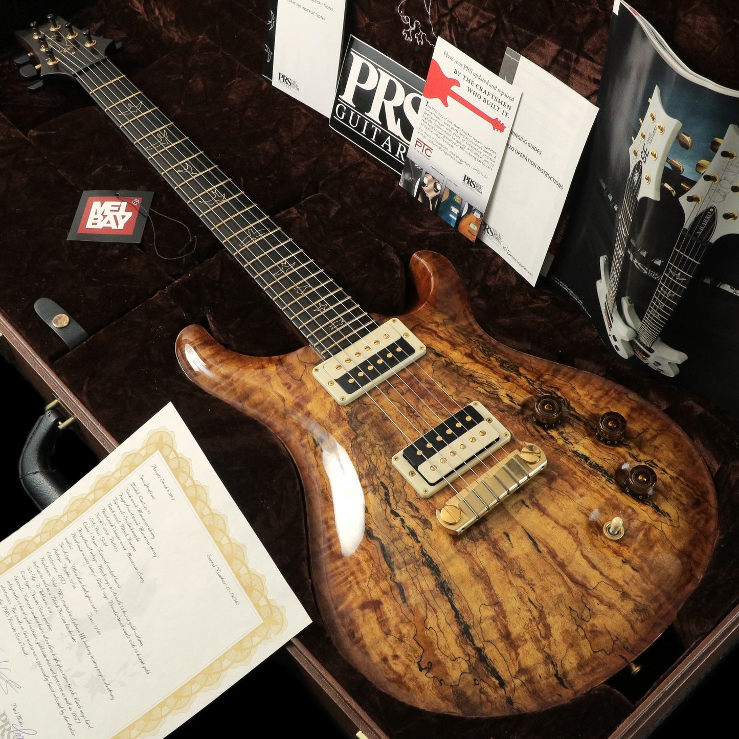 [SN 12-192382] USED Paul Reed Smith (PRS) / Private Stock #3967 Custom 22 Natural Smoked Burst [03]