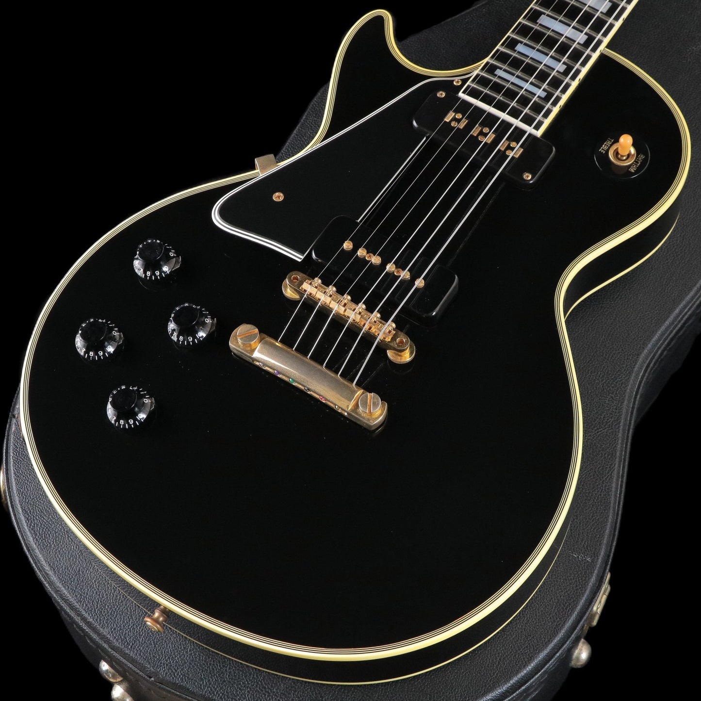 [SN 4 4040] USED Gibson Custom Shop / 1954 Les Paul Custom Reissue LH Ebony [03]