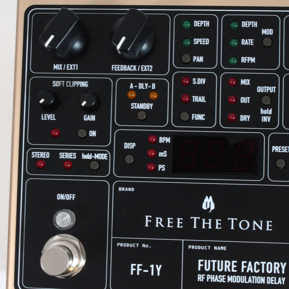 [SN 427A1893] USED FREE THE TONE / Future Factory RF Phase Modulation Delay FF-1Y [05]