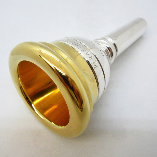USED Perantucci / PT-49 Rim Gold tuba mouthpiece [09]