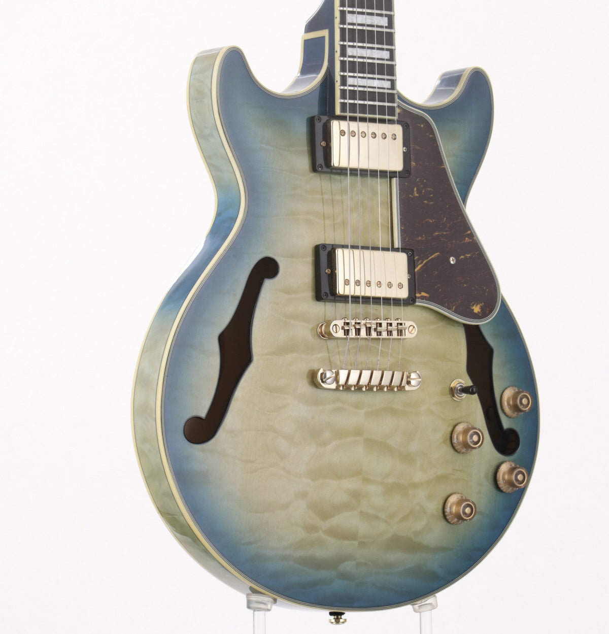 [SN PW19090059] USED Ibanez / AM93QM-JBB Jet Blue Burst Artcore Expressionist 2019 [09]