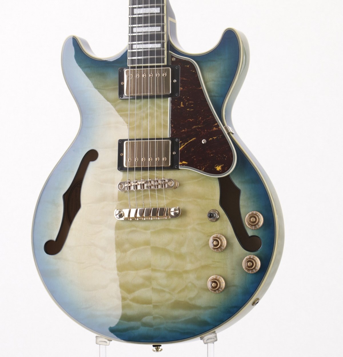 [SN PW19090059] USED Ibanez / AM93QM-JBB Jet Blue Burst Artcore Expressionist 2019 [09]