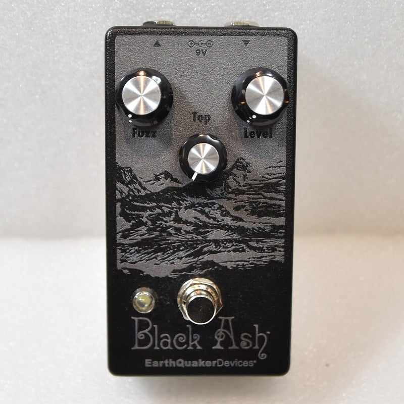 [SN 1573] USED EARTH QUAKER DEVICES / Black Ash / Endangered Fuzz [12]