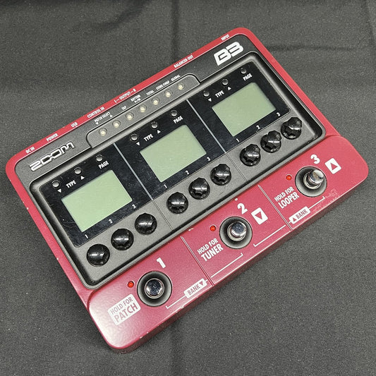 [SN 021633] USED ZOOM / B3 / Bass Effects &amp; Amp Simulator [06]
