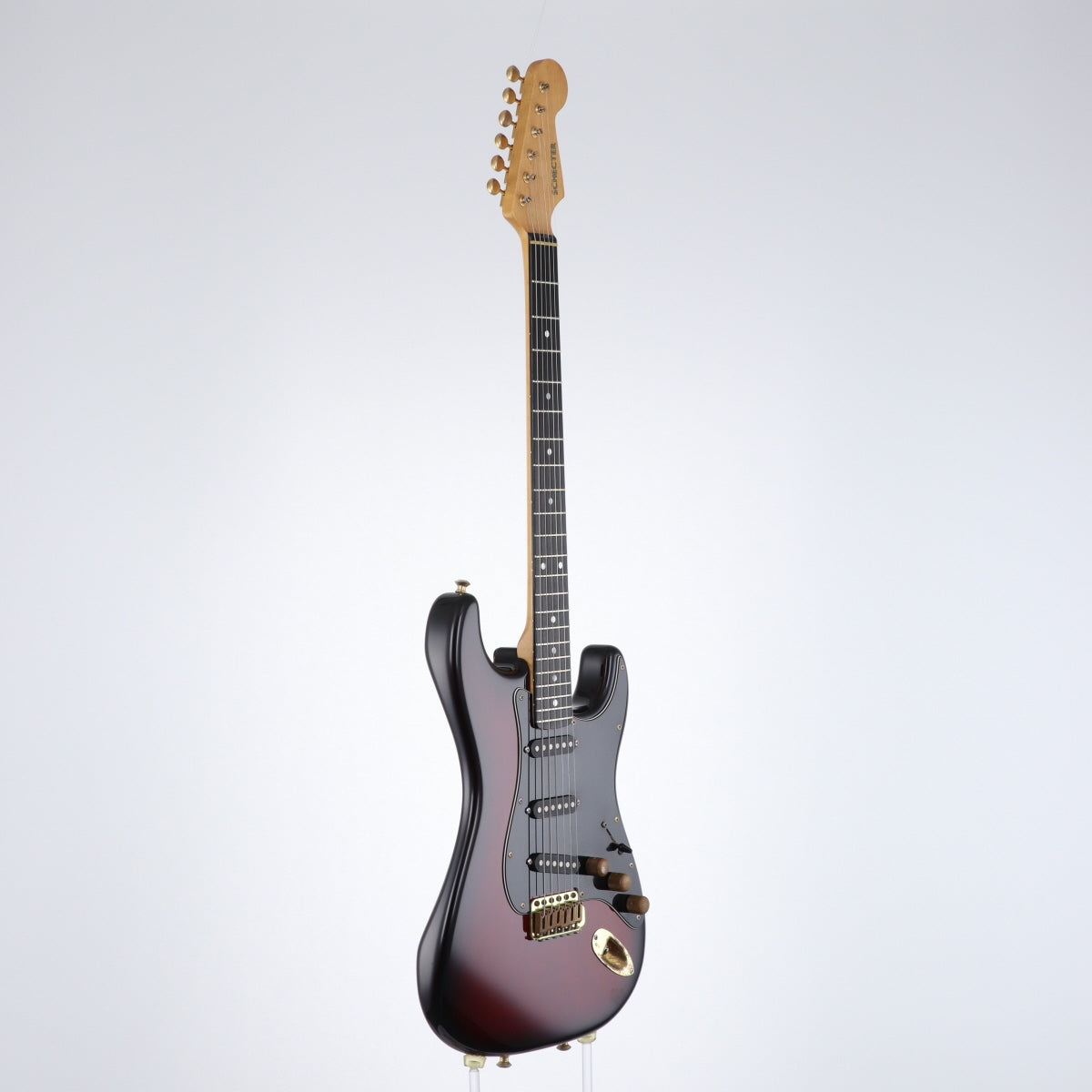 [SN 93694] USED schecter / ST-TYPE 1990s Red Burst [12]