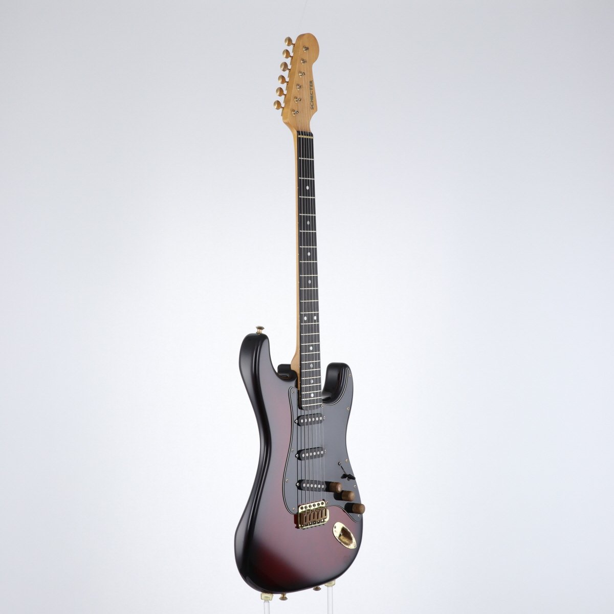 [SN 93694] USED schecter / ST-TYPE 1990s Red Burst [12]