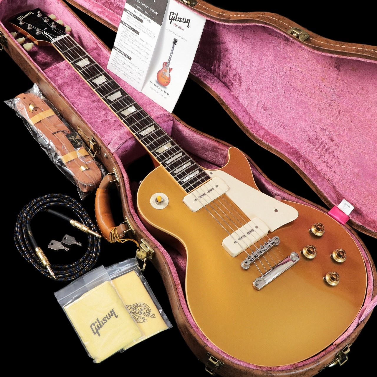 [SN 6 0111] USED Gibson Custom Shop / Historic Collection 1956 Les Paul Standard VOS Gold Top -2010- [04]
