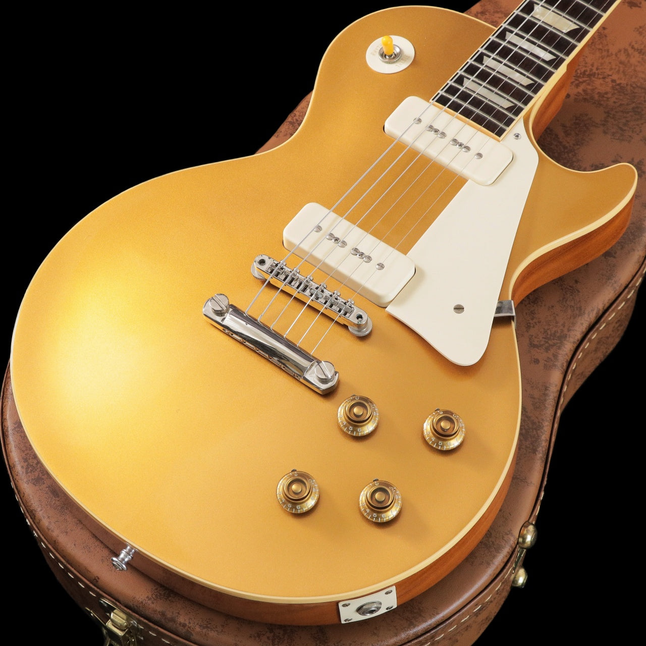 [SN 6 0111] USED Gibson Custom Shop / Historic Collection 1956 Les Paul Standard VOS Gold Top -2010- [04]