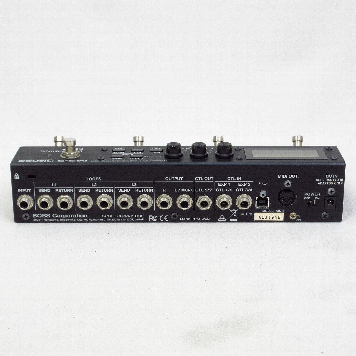 USED BOSS / MS-3 Multi Effects Switcher Multi Effects