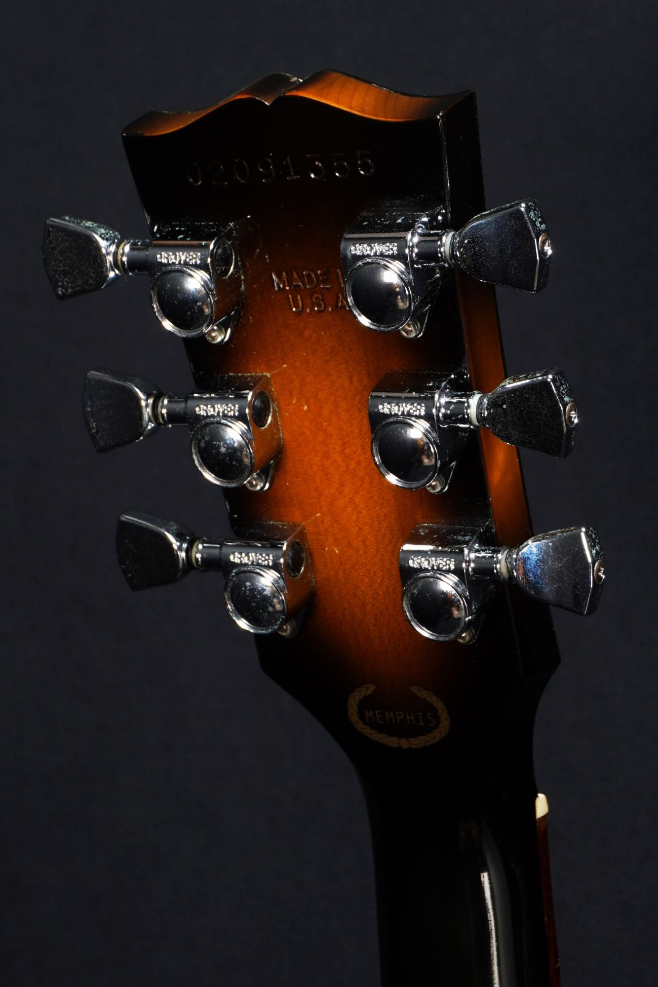 [SN 02091355] USED Gibson Memphis / ES-135 Sunburst -2001- [04]