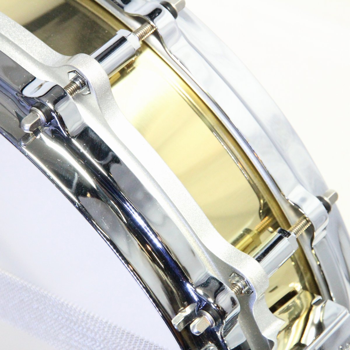 USED PEARL / B-9114P 14x3.5 Flee Floating Brass Piccolo Pearl Snare Drum [08]